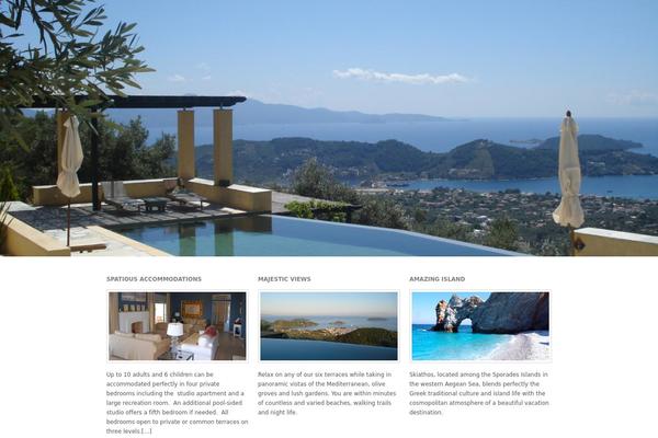Wp_aegean5-v1.5 theme site design template sample