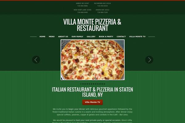 Primo theme site design template sample