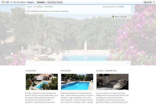 villanais.com site used Wp_aegean5-v1.6.1