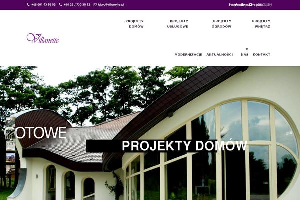 Structure theme site design template sample