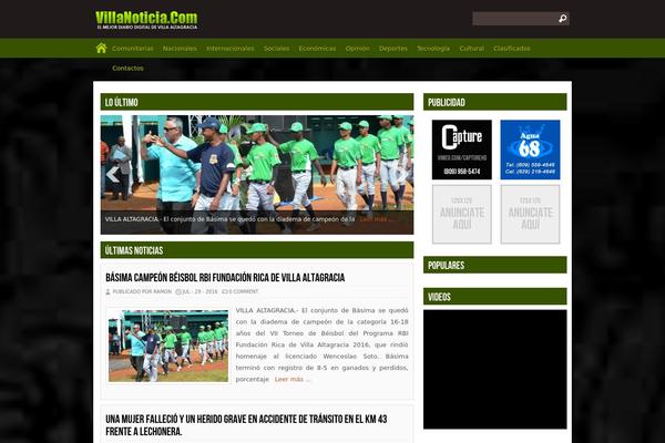 villanoticia.com site used Tiberion