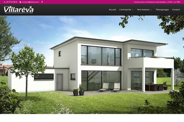 Divi2 theme site design template sample