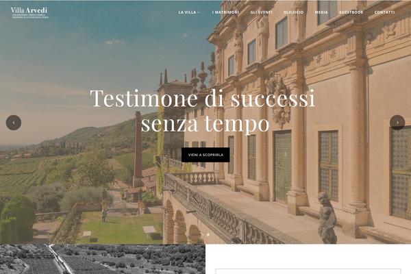 Hudsonwp theme site design template sample