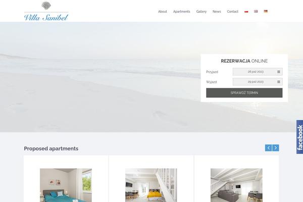 Wprentals theme site design template sample
