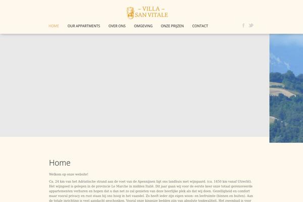 Wp Estate theme site design template sample