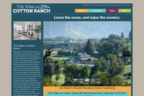 villasatcottonranch.com site used Villa