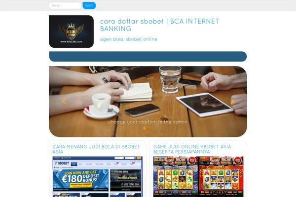 IAMSocial theme site design template sample