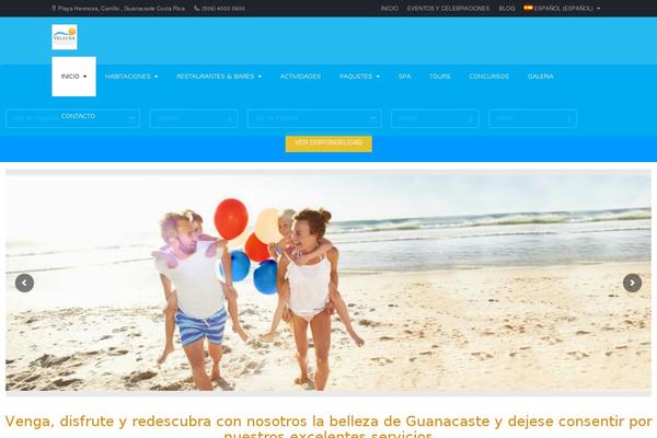 Site using Awebooking plugin