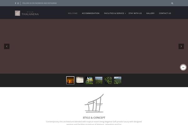 Site using Facebook-messenger plugin