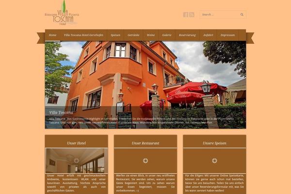 Gusteau theme site design template sample