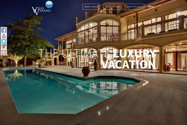 Piquant theme site design template sample