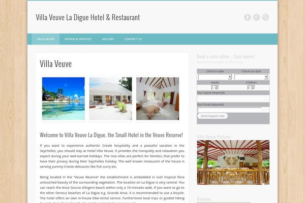 villaveuve.com site used Pinboard