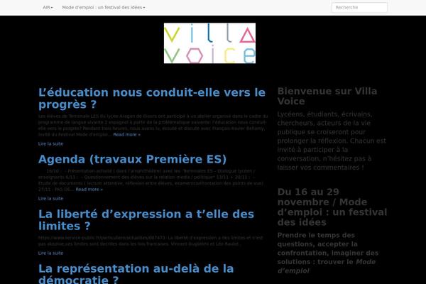 WP Bootstrap Starter theme site design template sample
