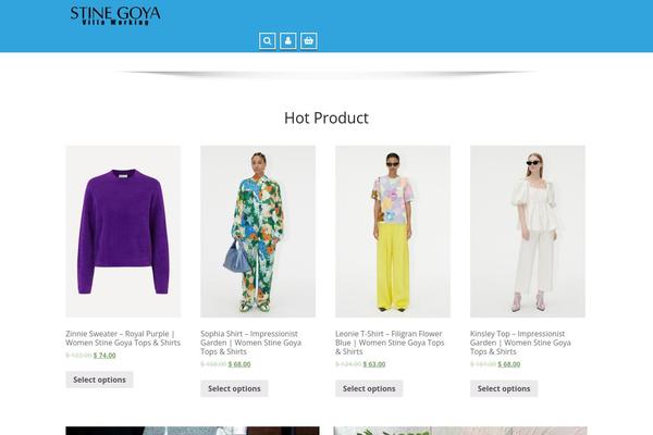 Enigma theme site design template sample