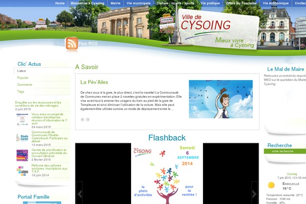 Site using Front-slider plugin