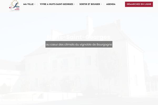 Citygov-child theme site design template sample