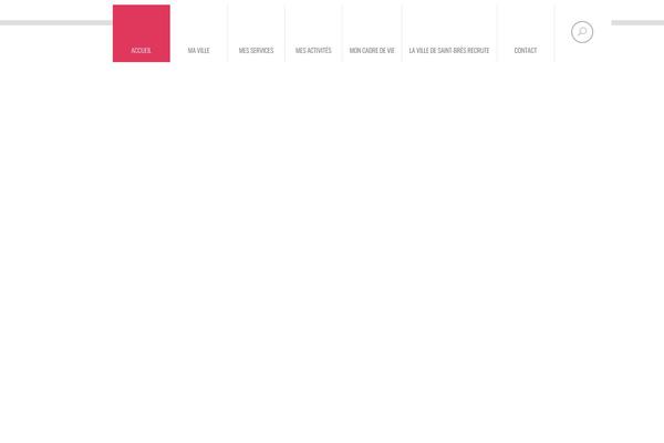 ville-saintbres.fr site used Wp-amilia