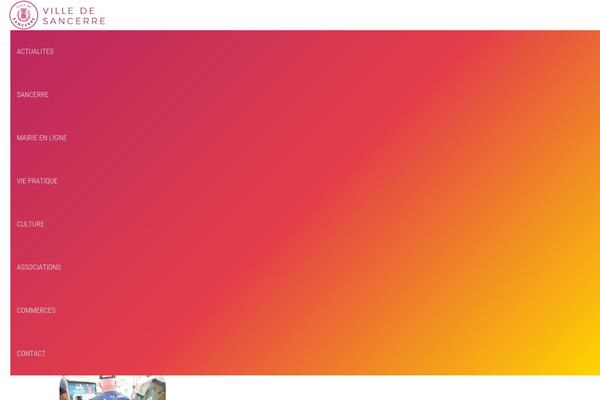 ville-sancerre.com site used Clic-theme