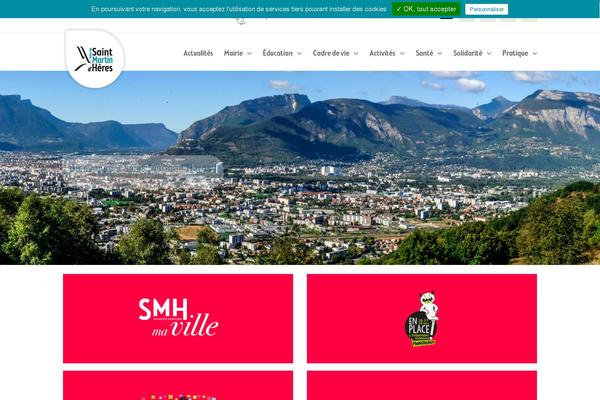 Site using Sarbacane Desktop plugin