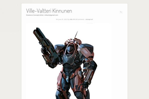 Origami theme site design template sample