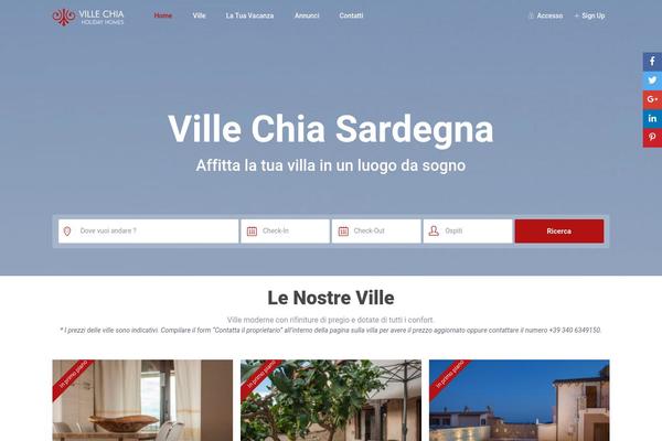 Wprentals theme site design template sample