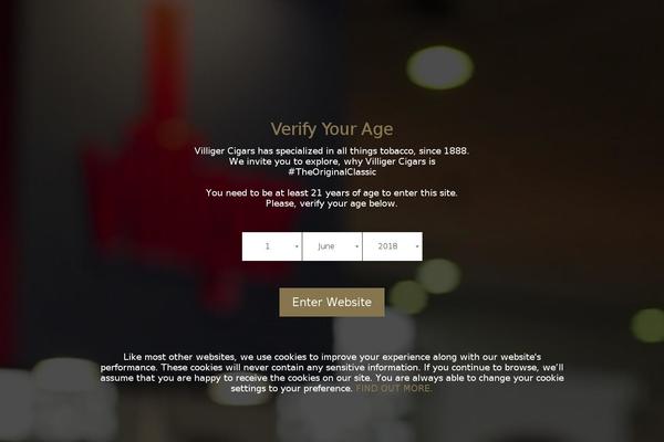 Site using Age-verifier plugin