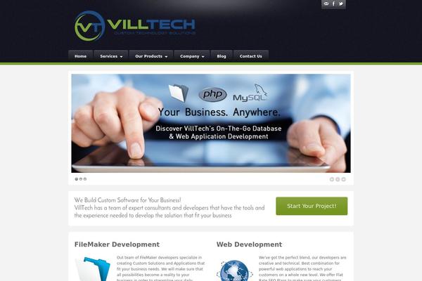 Barely Corporate theme site design template sample