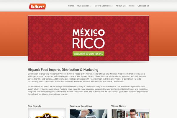 Target theme site design template sample