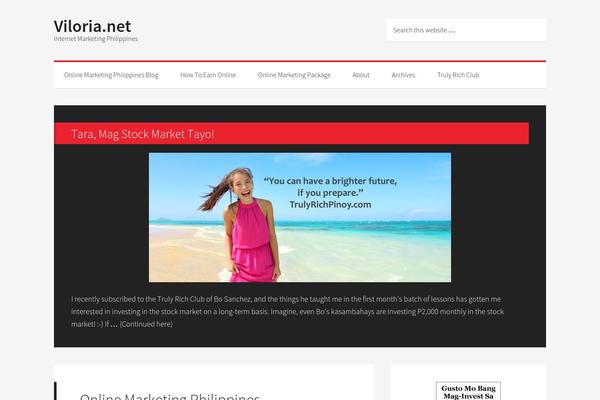 Generate Pro theme site design template sample