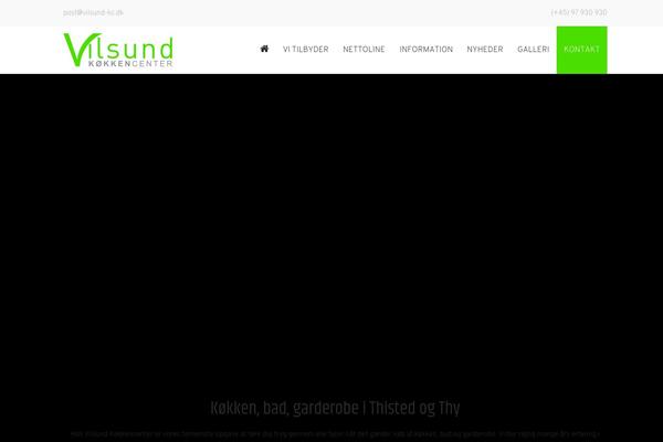 Megalith theme site design template sample