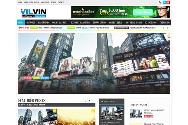 Newgen theme site design template sample