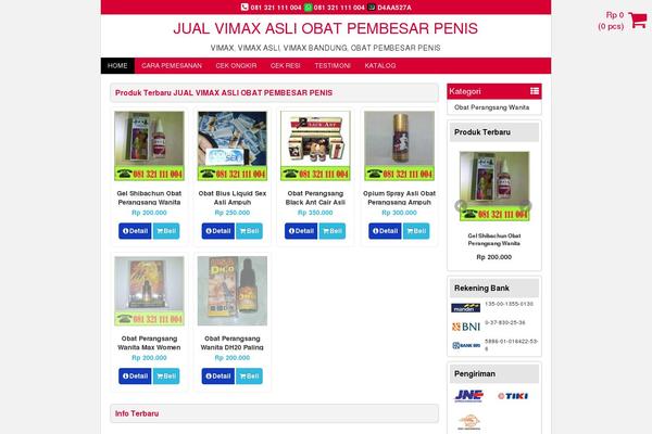 Virtamart theme site design template sample