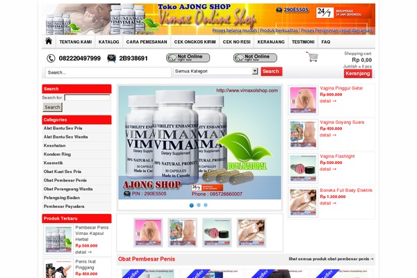 WP-Grosir theme site design template sample