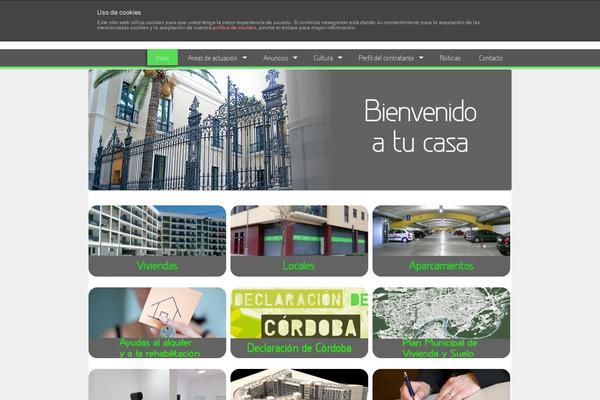 Site using Asesor de Cookies para normativa española plugin