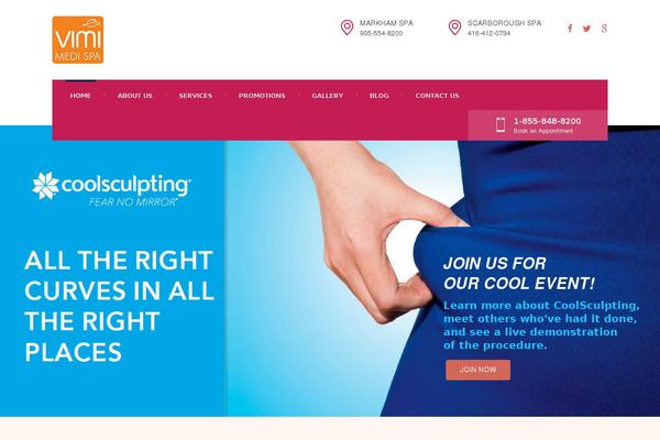 vimispa.ca site used Cinderella