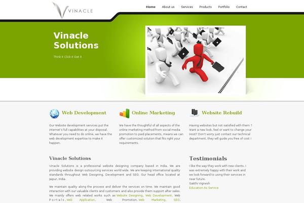 KON/CEPT theme site design template sample