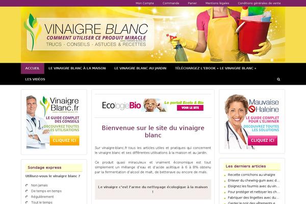 Generatepress_child theme site design template sample