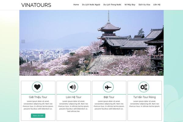 Hathor theme site design template sample