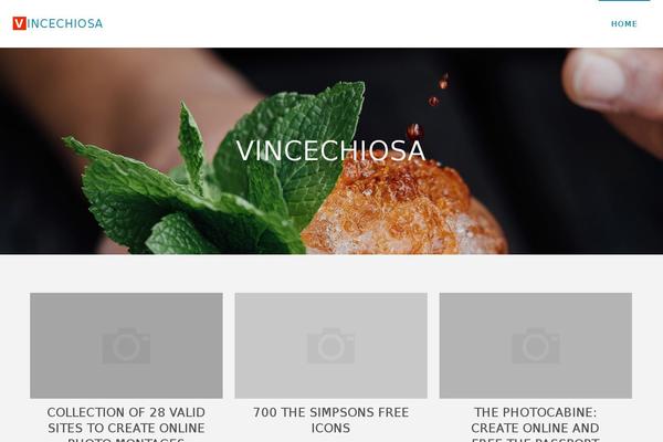 Fluida theme site design template sample