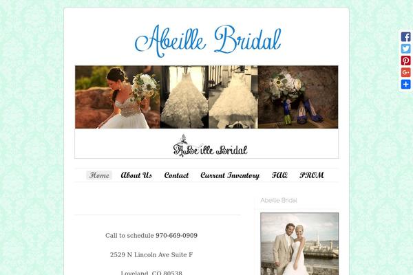 Stream theme site design template sample