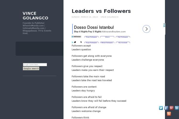 Site using Search by Google plugin