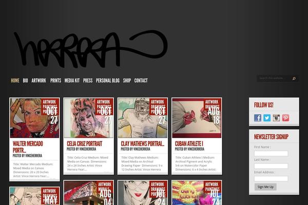TheStyle theme site design template sample
