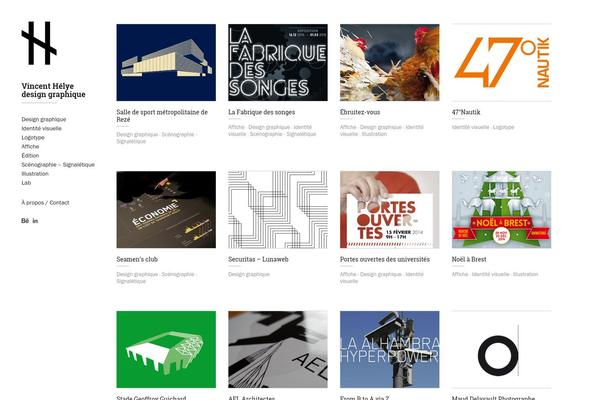 Artiste theme site design template sample