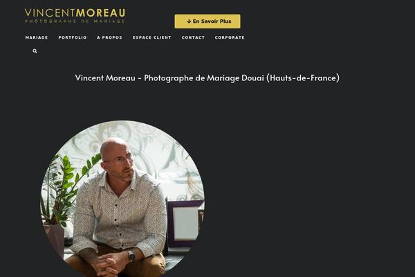 vincent-moreau.com site used Reflector