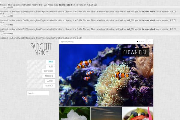 Showycase theme site design template sample
