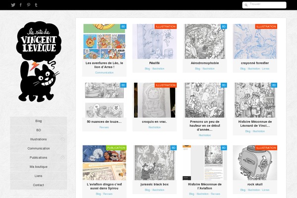 Flow theme site design template sample