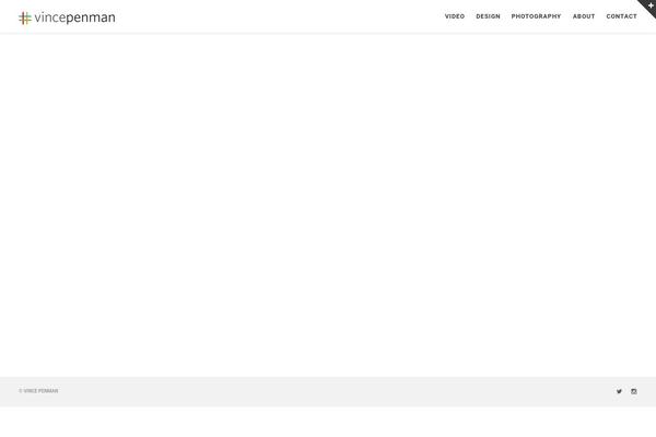 vincepenman.com site used Cufo