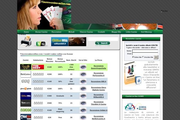 Mercury theme site design template sample