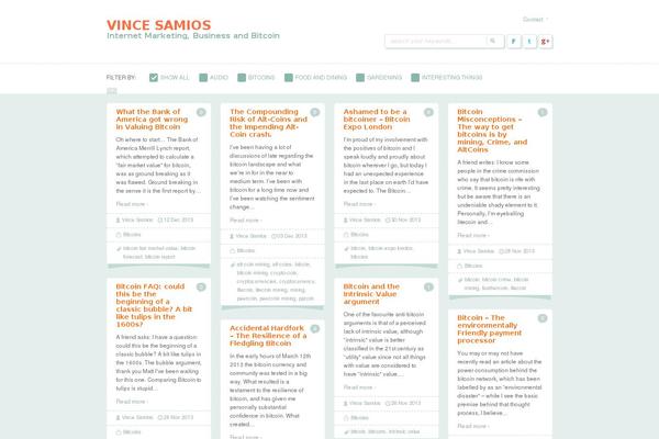 Sampression Lite theme site design template sample