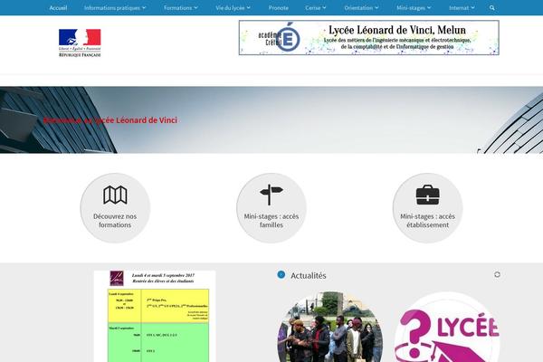 Site using CC Child Pages plugin